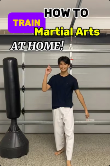 How to train MARTIAL ARTS At home!
